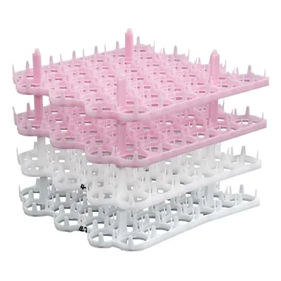 Bandeja de plástico para huevos con forma de cesta para incubar