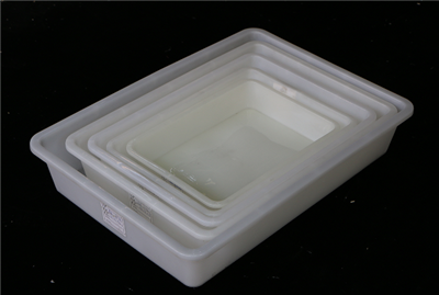 Bandeja plástica para procesamiento de carne